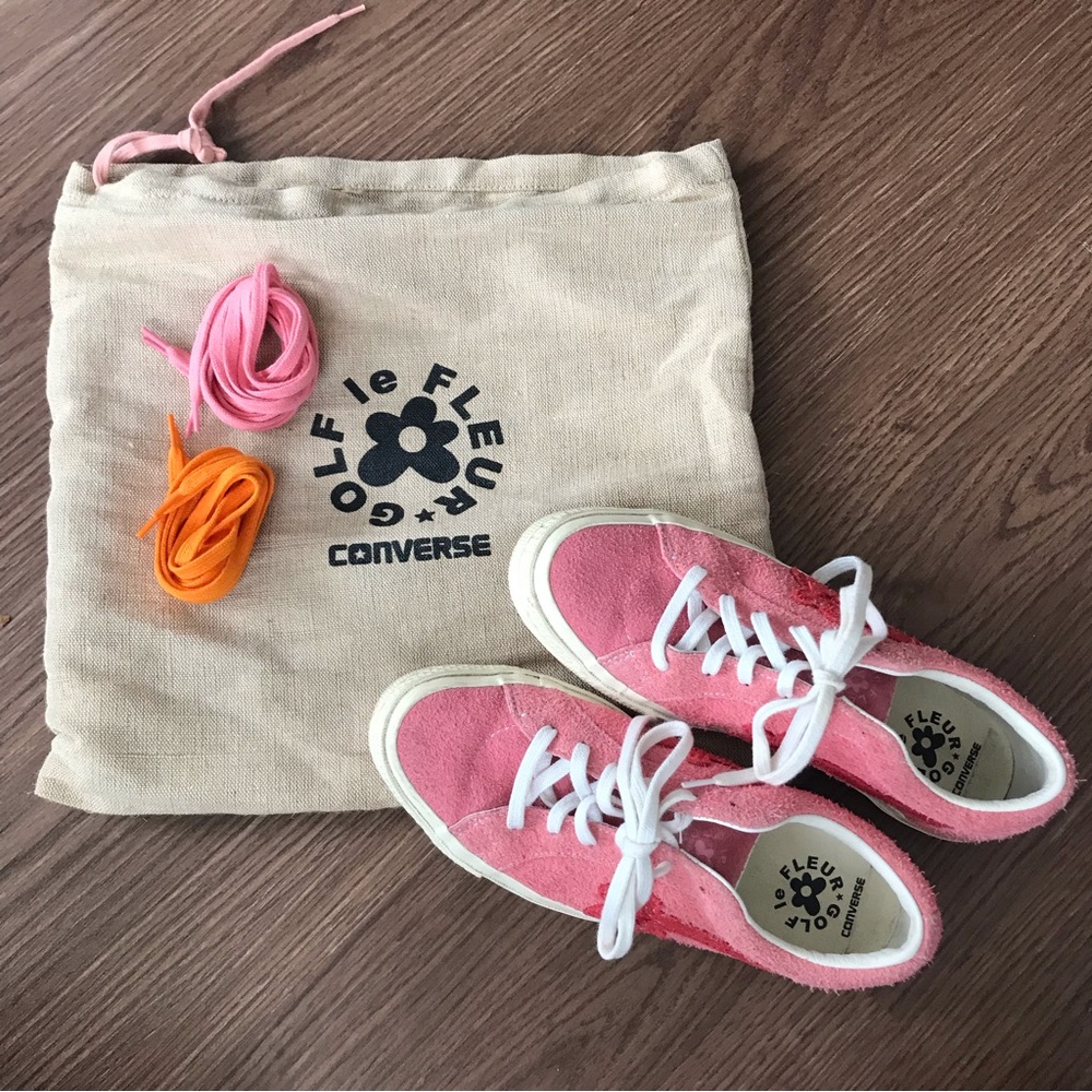 Converse One Star x Golf Le Fleur Pink